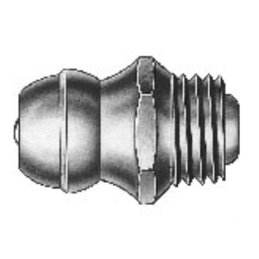 Lincoln Industrial 5527 Bulk Fitting Steel 1/4-28 Straight Fitting