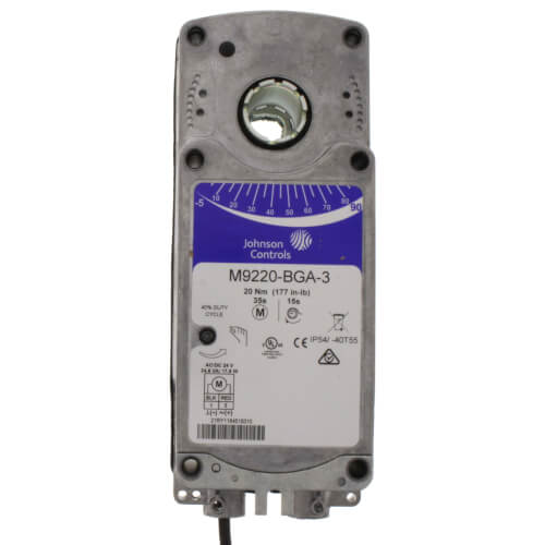 Johnson Controls M9220-BGA-3 Electric Actuator 24V 24 to 57 Seconds