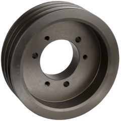 Martin 3C60SF Bushing Bore V-Belt Pulley - C Belt Section, 6 in Pitch Dia.