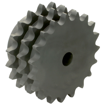 Martin E100B23 Triple Roller Sprocket - Bored to Size - B Hub, 23 Teeth, 1.25 in Stock Bore