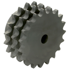 Martin E50B16H Triple Roller Sprocket - B Hub, 16 Teeth, 0.75 in Stock Bore