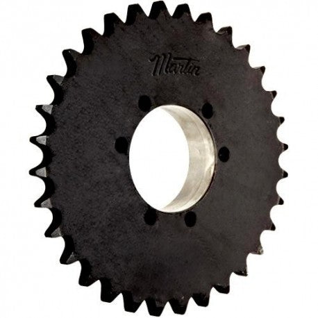 Martin 50SDS25H Saber Tooth Bushing Bore Roller Chain Sprocket - QD, 50 / 5/8 in, 25 Teeth, SDS Bushing