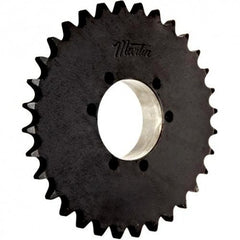 Martin 50SDS25H Saber Tooth Bushing Bore Roller Chain Sprocket - QD, 50 / 5/8 in, 25 Teeth, SDS Bushing