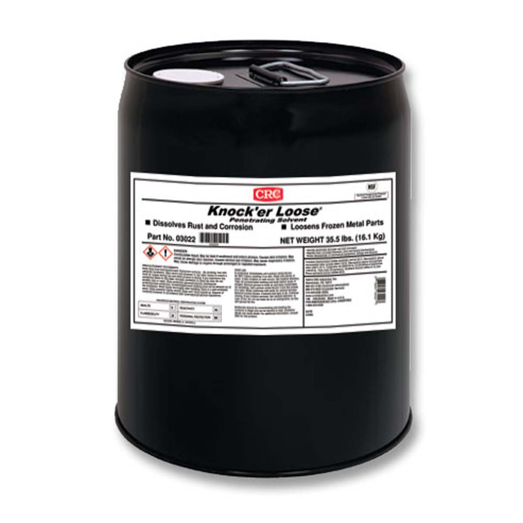 CRC 03022 Knock'er Loose Penetrating Solvent - 5 Gal