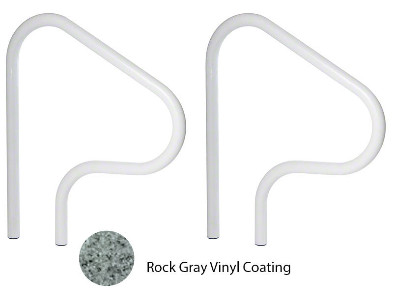 S.R.Smith F4H-102-RG Grey (Pair) Handrail Figure 4 Powder Coat