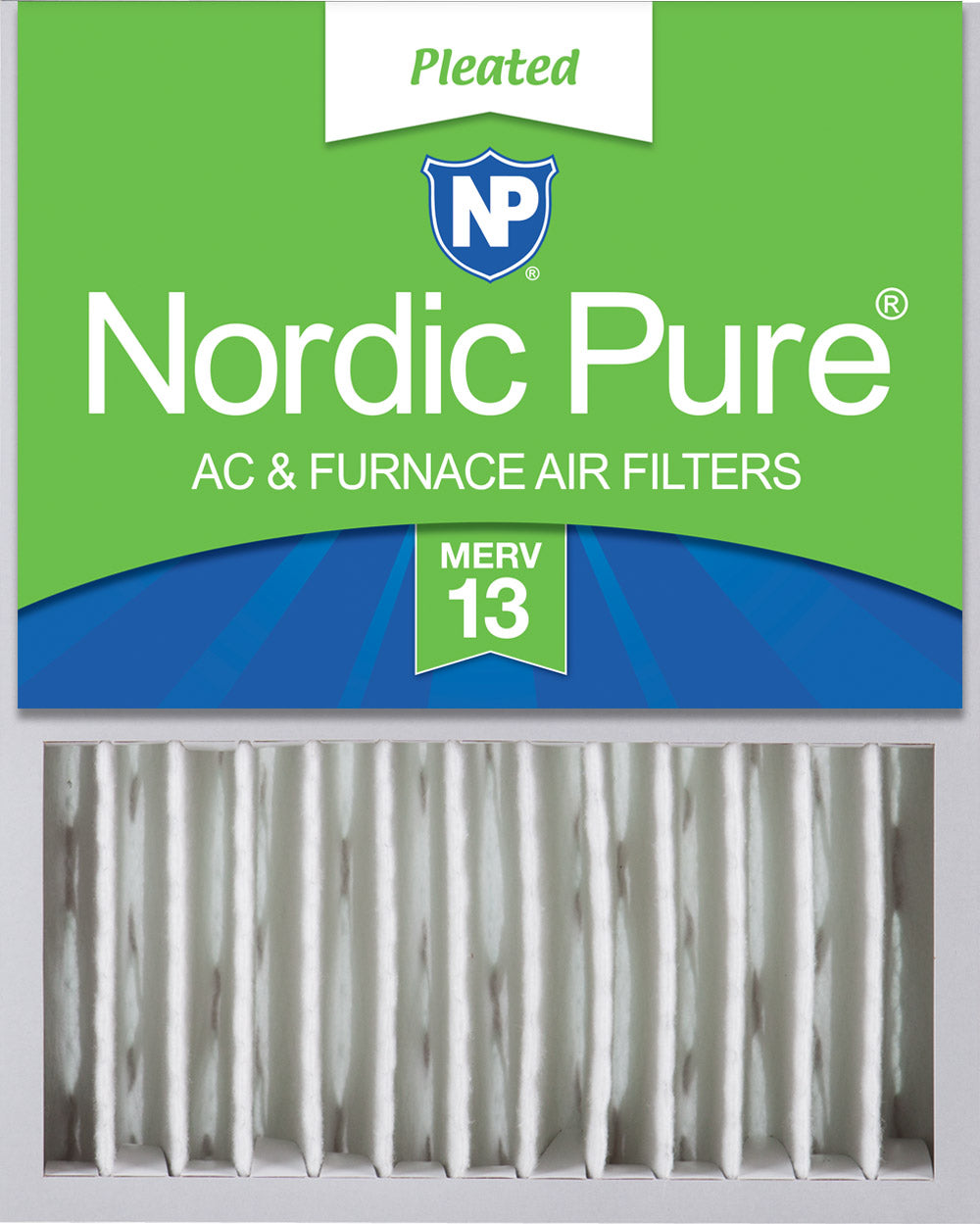 NORDIC PURE Nordic Pure 16x20x5HM13-1 Merv 13 Air Filter 1 Pack