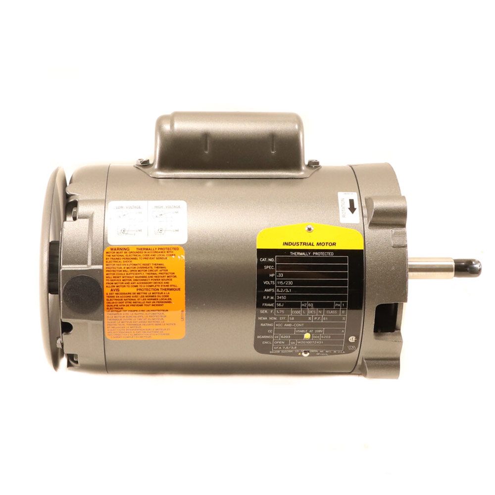 Mepco S402 Motor 115/230V1Ph 1/3HP 3450RPM