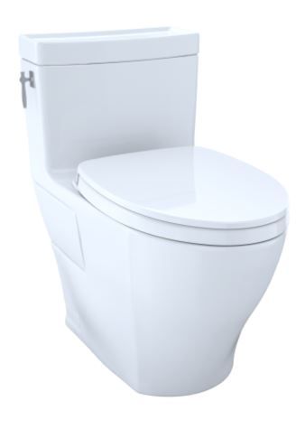 Toto MS626124CEFG#01 Aimes 1.28 Gpf Elongated One-Piece Toilet Cotton