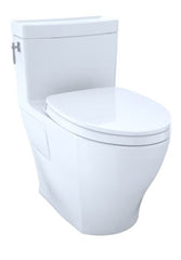 Toto MS626124CEFG#01 Aimes 1.28 Gpf Elongated One-Piece Toilet Cotton