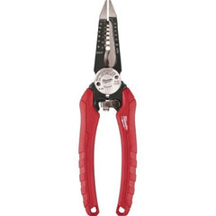 Milwaukee 48-22-3069 6-in-1 Combination Plier with Side Cutter and Wire Stripper