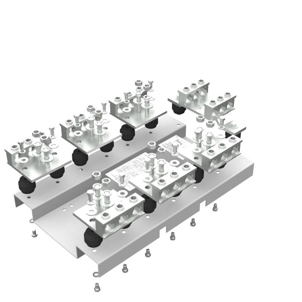 Milbank K5930 CT Mounting Rack 600 VAC 3 Phase 800 Ampere 50k AIC