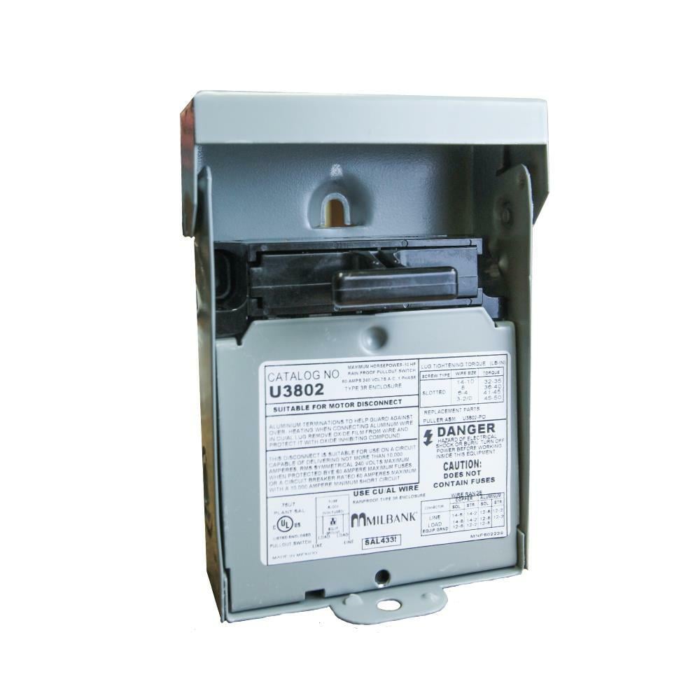 MILBANK U3802 RELAYS & SWITCHES