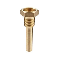 Miljoco W35B Brass Well For 9 Industrial Thermometer 3/4 NPT