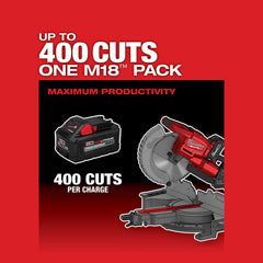 Milwaukee 2734-20 M18 FUEL Dual Bevel Sliding Compound Miter Saw