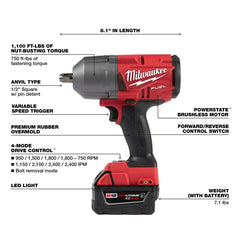 Milwaukee 276622R M18 FUEL 1/2 HTIW PD Kit