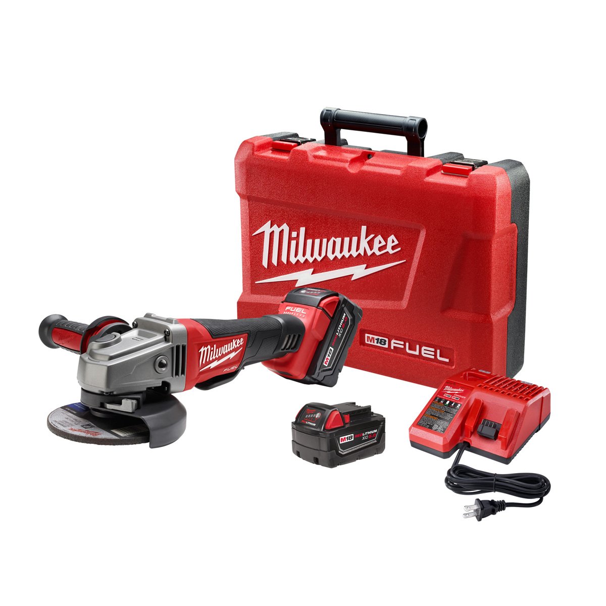 Milwaukee 2780-22 M18 FUEL 4-1/2 / 5 Grinder Kit