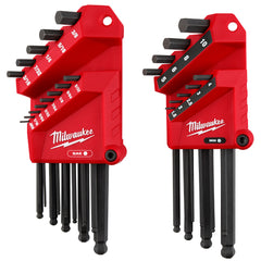 Milwaukee Tool 48-22-2187 22-Key Ball End L-Key Set - SAE/Metric