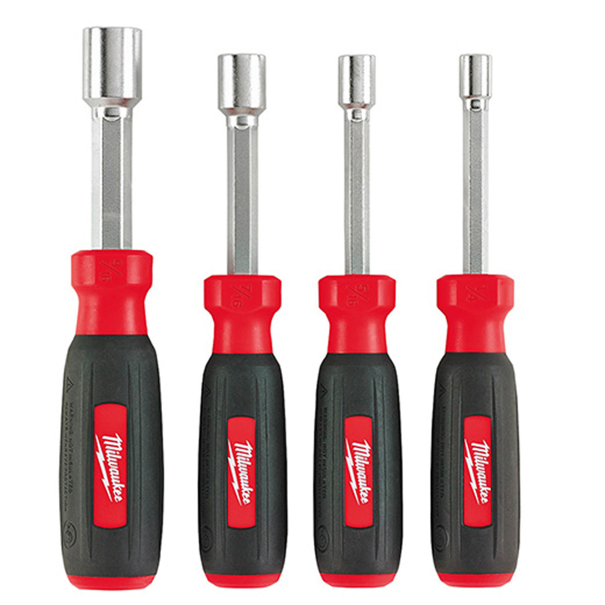 Milwaukee 48-22-2404 4PC SAE Nut Driver Set