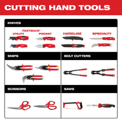 Milwaukee 48-22-4521 Right Cutting Right Angle Snips