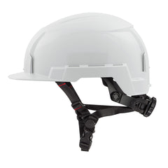 Milwaukee 48731321 Bolt Front Brim Safety Helmet, Type 2, Class E, White