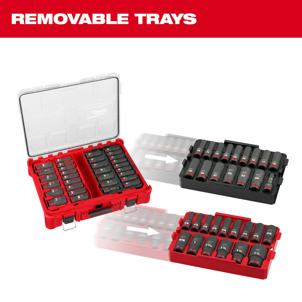 Milwaukee 49-66-6806 1/2DR 31PC PO IMP SCKT SET