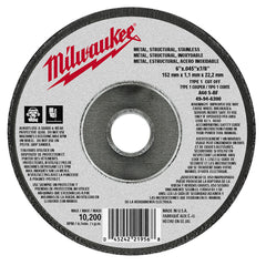 Milwaukee 49-94-6300 Cut-Off Wheel 6 Inch