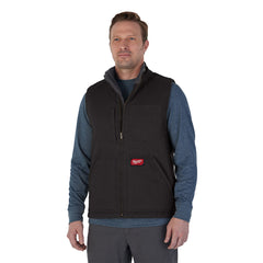 Milwaukee Tool 801B-XL Vest Heavy Duty Sherpa Lined Black X-Large