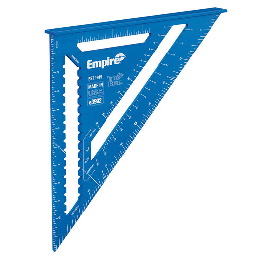 Empire E3992 12 True Blue Laser Etched Rafter Square