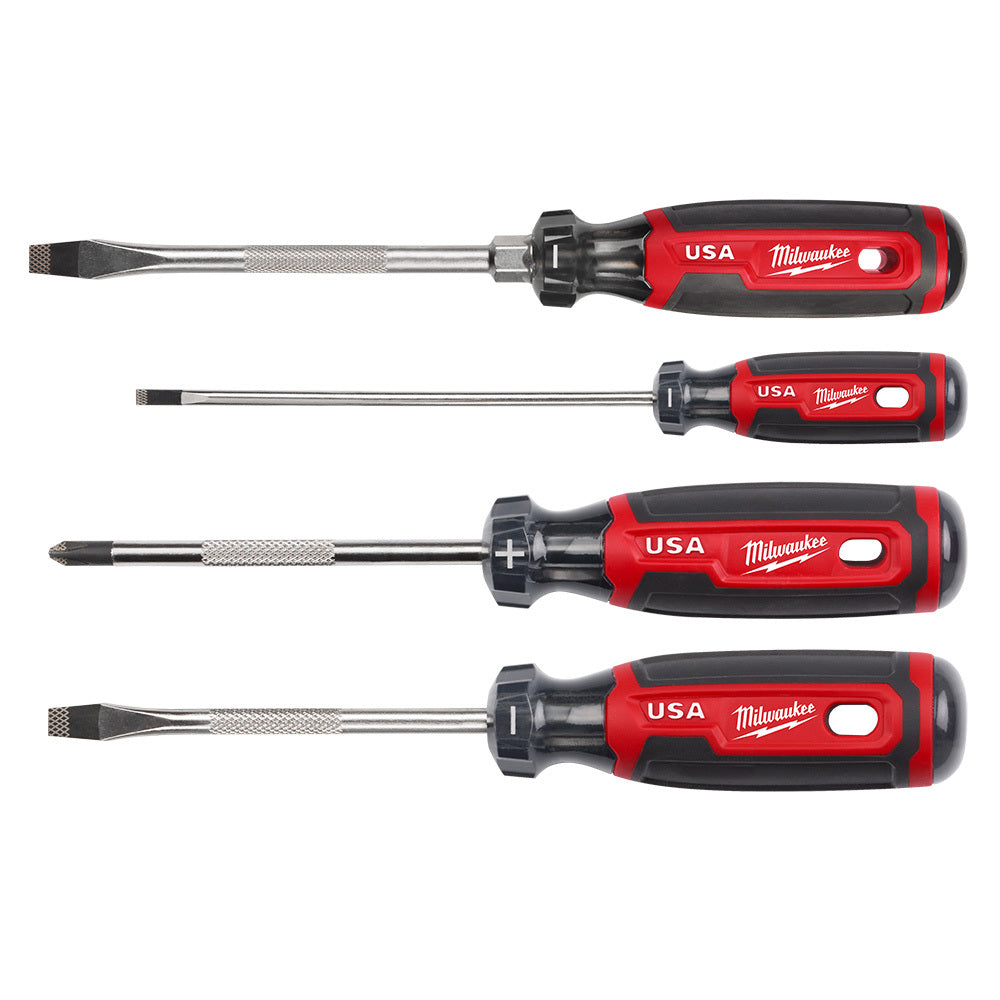 Milwaukee MT200-4 4PC Cushion Grip Screwdriver Set (USA)