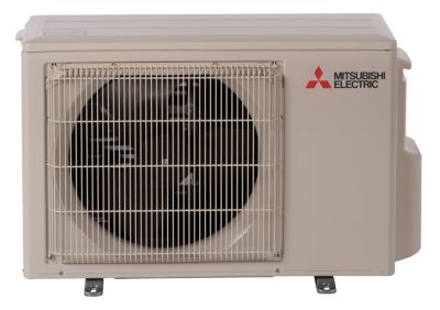 Mitsubishi MUZ-WR09NA-U2 - M-Series Outdoor Wall Mounted Heat Pump, 9K BTU, 16 SEER, R410A