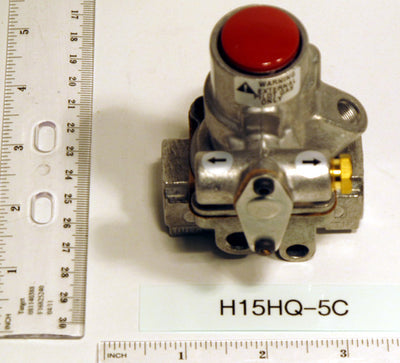 Baso H15HQ-5C 3/8 X 3/8 Millivolt Automatic Shutoff Pilot Gas Valve For Natural/LP Gas 1/2 PSI Max