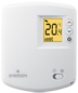 White-Rodgers 1E65-144 Line Voltage Thermostat 120/240VAC SPST Heat Digital Non-Programmable with Lighted Display