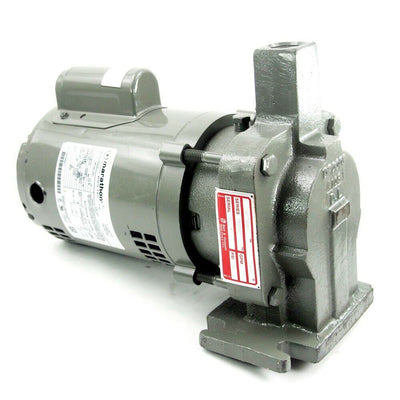 Hoffman 180001 115/230Vac Single Phase 1/3 HP 3450 RPM B Style Pump And Motor Assembly W/ Gasket & Impeller