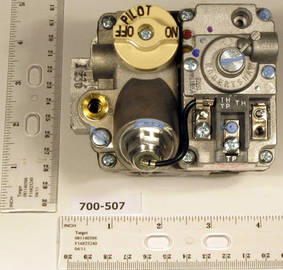 Robertshaw 700-507 1/2 X 3/4 Slow Opening Millivolt Gas Valve 240,000 BTU