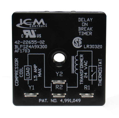 Rheem 42-22655-02 Time Delay Relay 18/30V