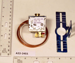 ROBERTSHAW A22-2451 Temperature Control SPDT 27IN Capillary 45-81F