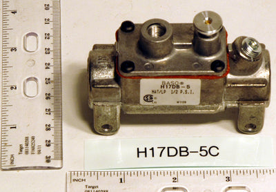 Baso H17DB-5C Automatic Pilot Valve High Temperature 200,000 BTU 1/2 x 1/2