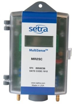 Setra MR1SA Differential Pressure Transmitter 0.1WC-1.0WC