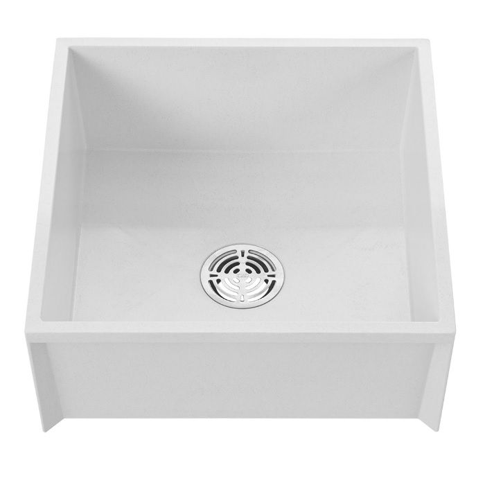 Fiat MSBID2424100 Molded Stone Mop Basin