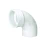 MUEL 05883 PVC DWV 90 Degree Street Elbow 4 Inch Spigot x Hub End