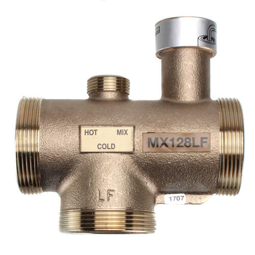 Resideo MX128LF 1-1/4 Inch NPT MX Mixing Valve Lead Free