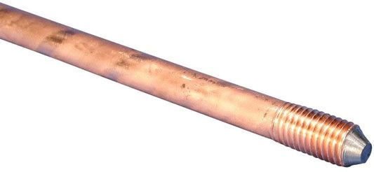 Erico 633400 Ground Rod Power 3/4IN X 10FT Copper Clad Sectional Ground Rod