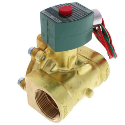 ASCO 8220G9 1.25 Inch Normally Closed Solenoid Valve for Steam and Hot Water Applications