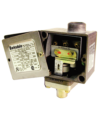 Barksdale E1H-H15-P6-PLS Pressure Switch - Single Setpoint