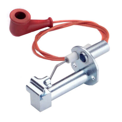 BASO J990FTW-1 Pilot Burner Horizontal Low Profile Natural Gas with Electrode Gap and Leads Replacement J990FTW-1