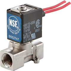 ASCO U8256A108E Solenoid Valve 120V 1/4 Inch NC 150# Water