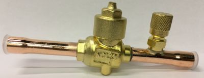 NDL NBV03S 3/8 Ball Valve with Schrader Valve