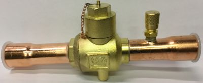 NDL NBV07S 7/8 Ball Valve with Schrader Valve