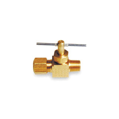 Parker 106EF-04X04 Brass Needle Valve 1/4 in. Compression x 1/4 in. Compression