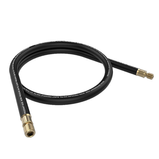 Navac NHB2 1/2 to 1/4 Fitting High Flow Refrigerant Evacuation Hose